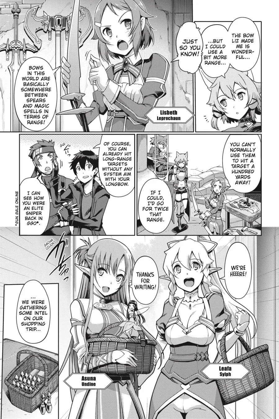 Sword Art Online - Calibur, chapter 1, page 11