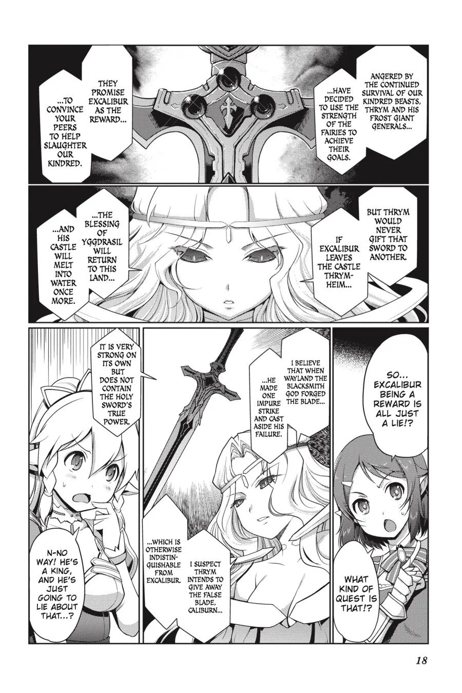 Sword Art Online - Calibur, chapter 1, page 20