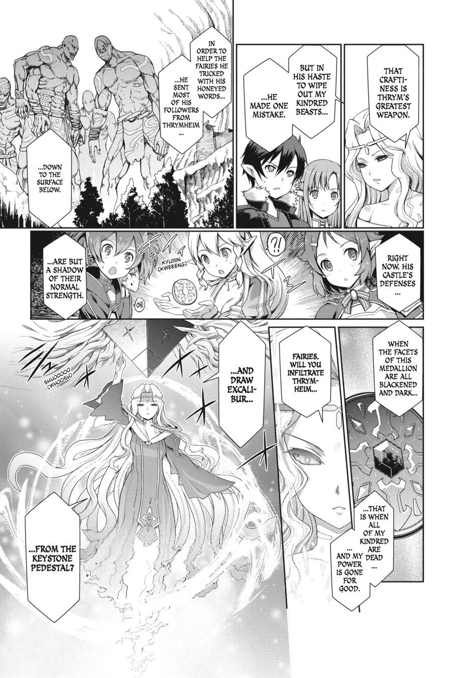 Sword Art Online - Calibur, chapter 1, page 21