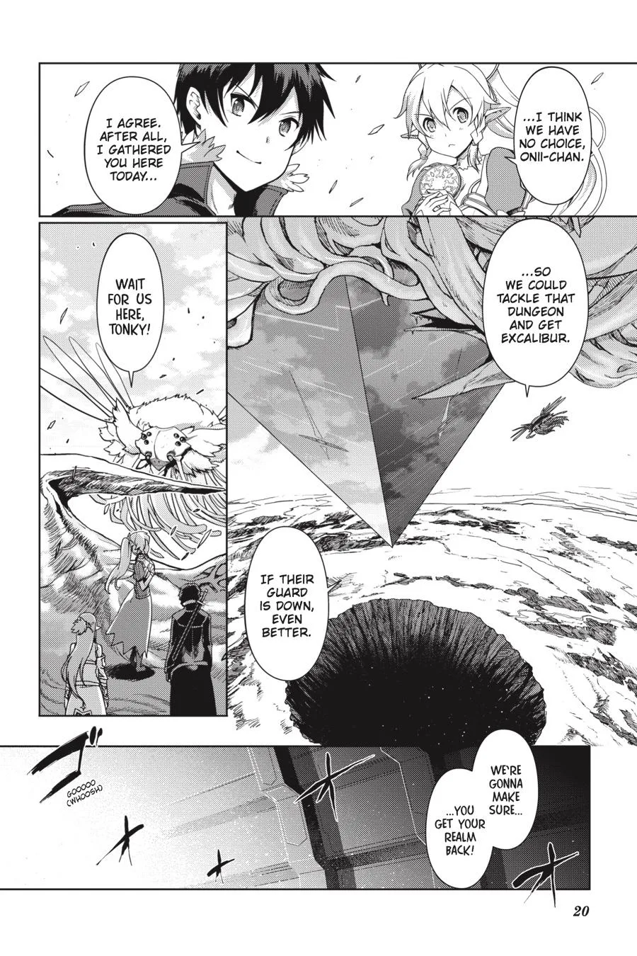 Sword Art Online - Calibur, chapter 1, page 22