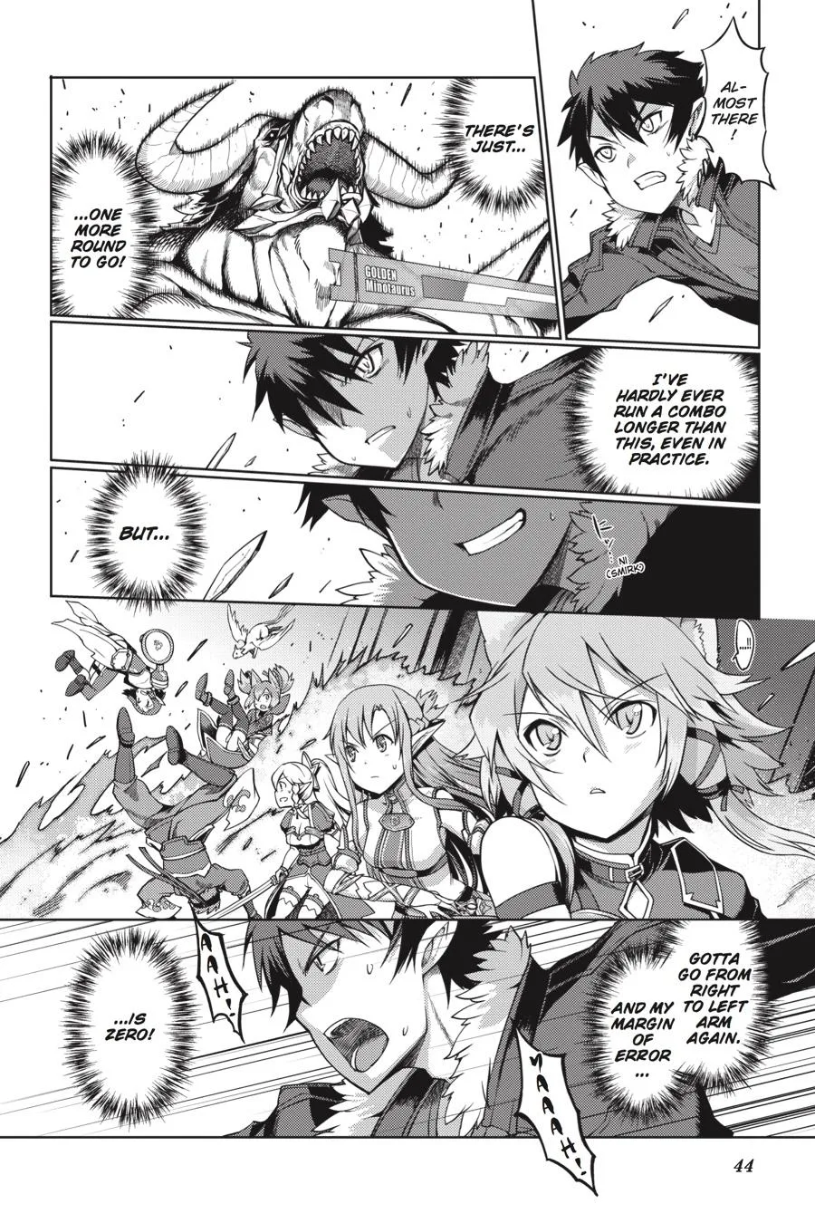 Sword Art Online - Calibur, chapter 2, page 4