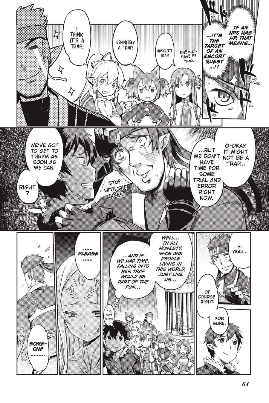 Sword Art Online - Calibur, chapter 2, page 23