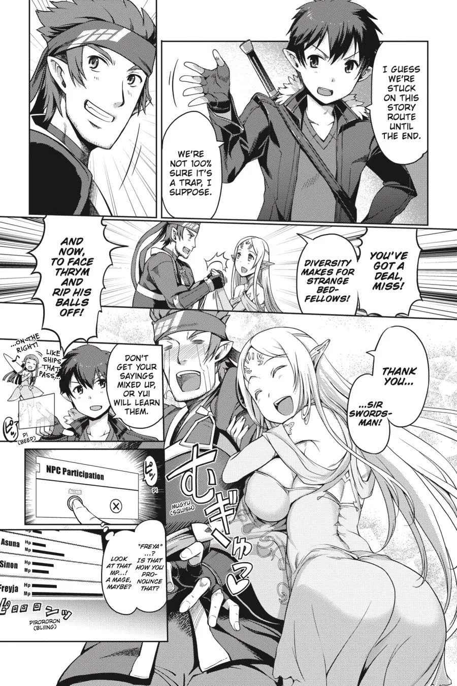 Sword Art Online - Calibur, chapter 2, page 28