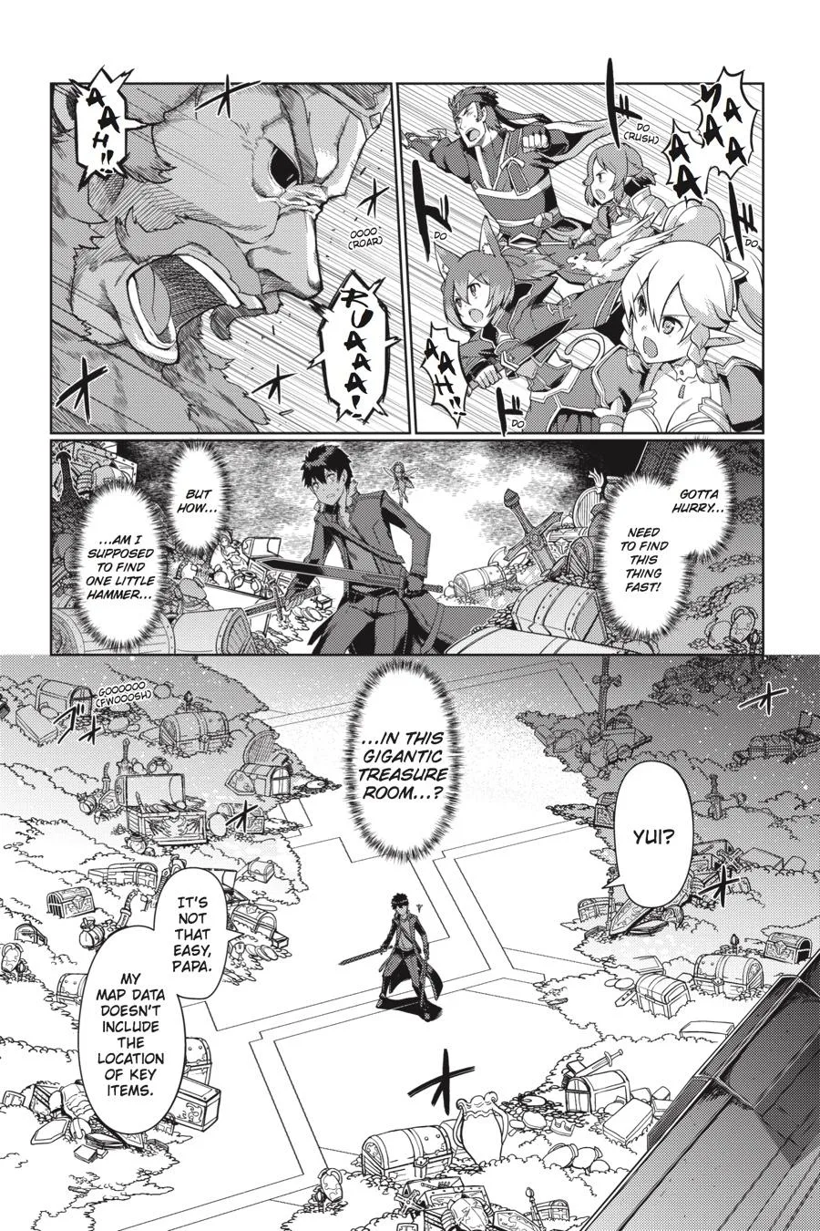 Sword Art Online - Calibur, chapter 6, page 4