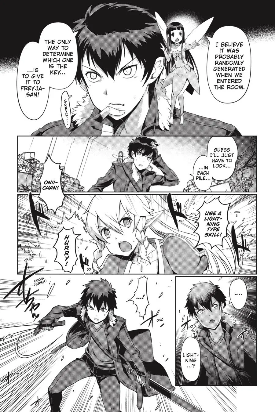 Sword Art Online - Calibur, chapter 6, page 5