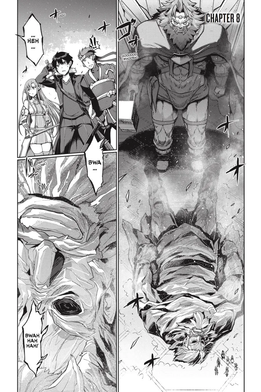 Sword Art Online - Calibur, chapter 8, page 1