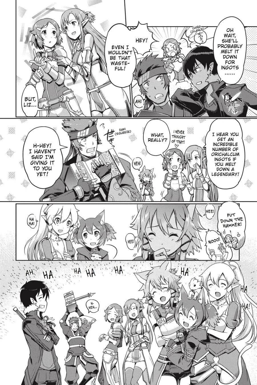 Sword Art Online - Calibur, chapter 8, page 8