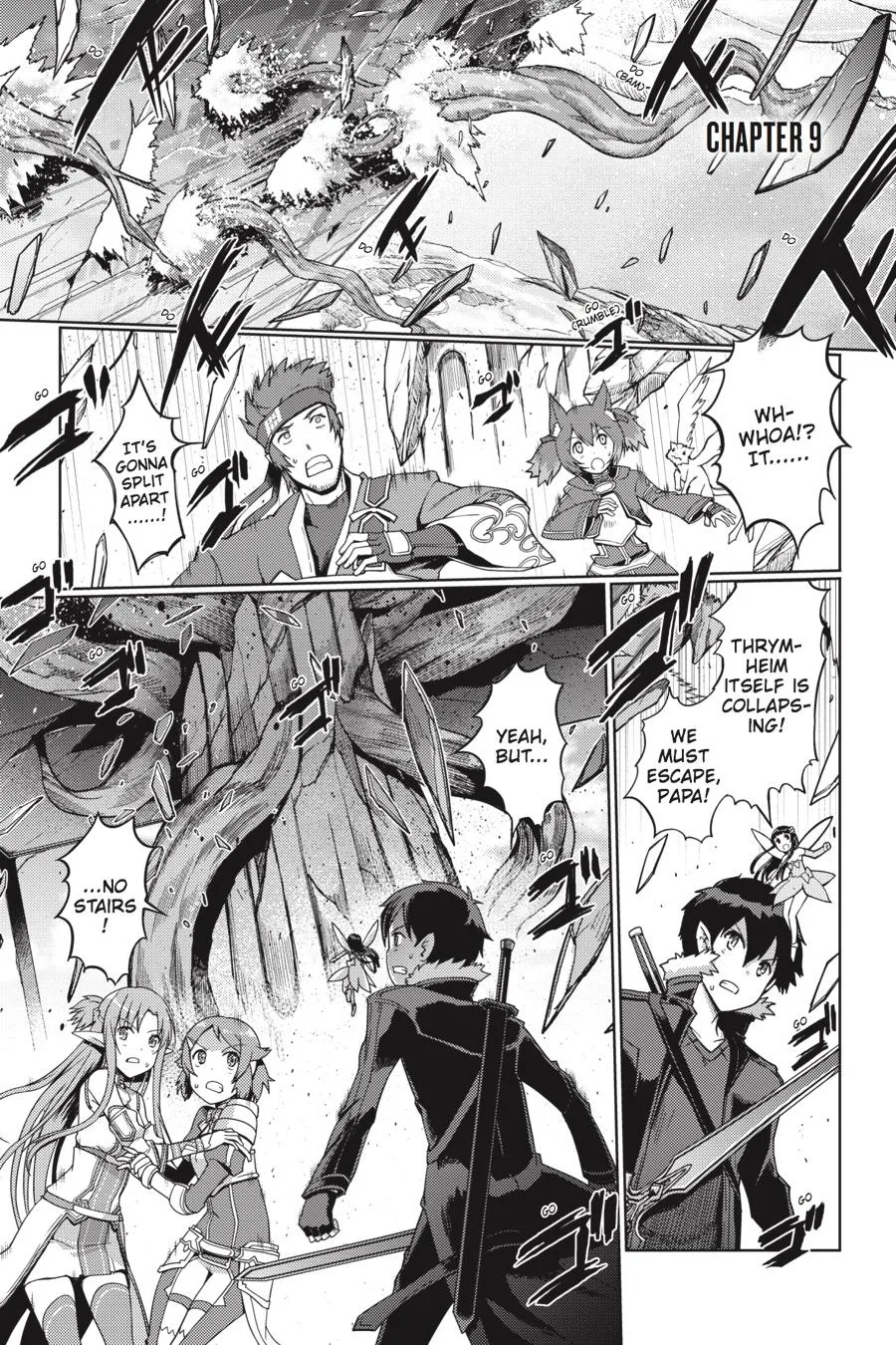 Sword Art Online - Calibur, chapter 9, page 1