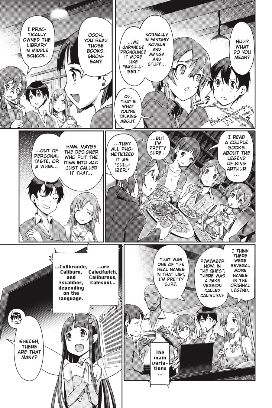 Sword Art Online - Calibur, chapter 10, page 27