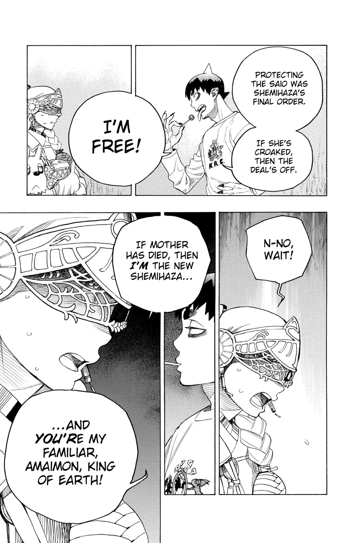 Blue Exorcist, chapter 156, page 15