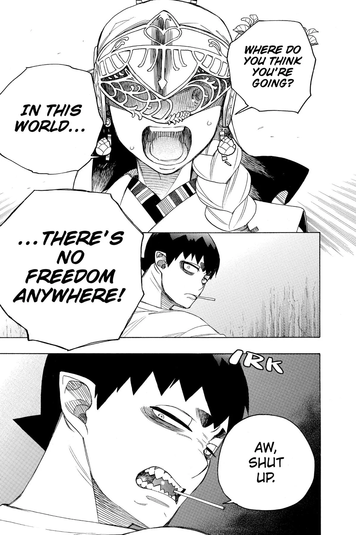 Blue Exorcist, chapter 156, page 17