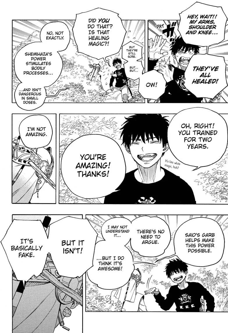 Blue Exorcist, chapter 157, page 22