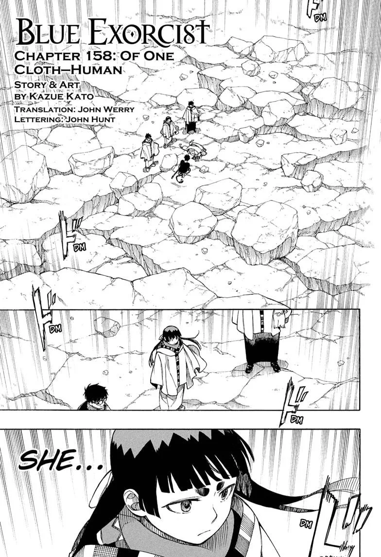 Blue Exorcist, chapter 158, page 1