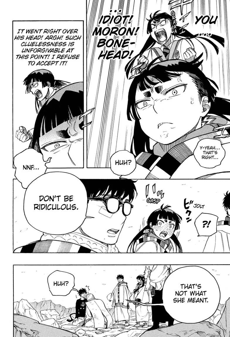 Blue Exorcist, chapter 158, page 4