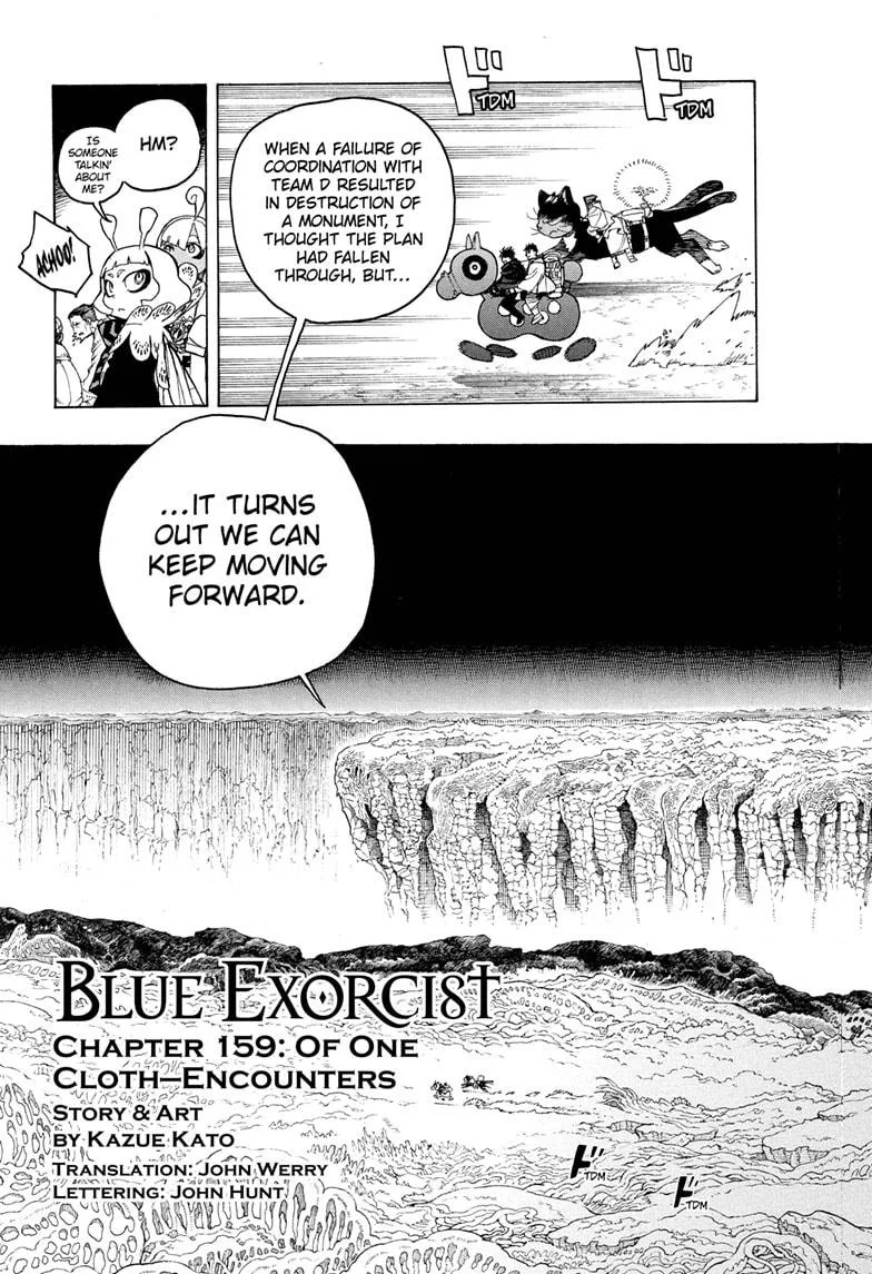 Blue Exorcist, chapter 159, page 3