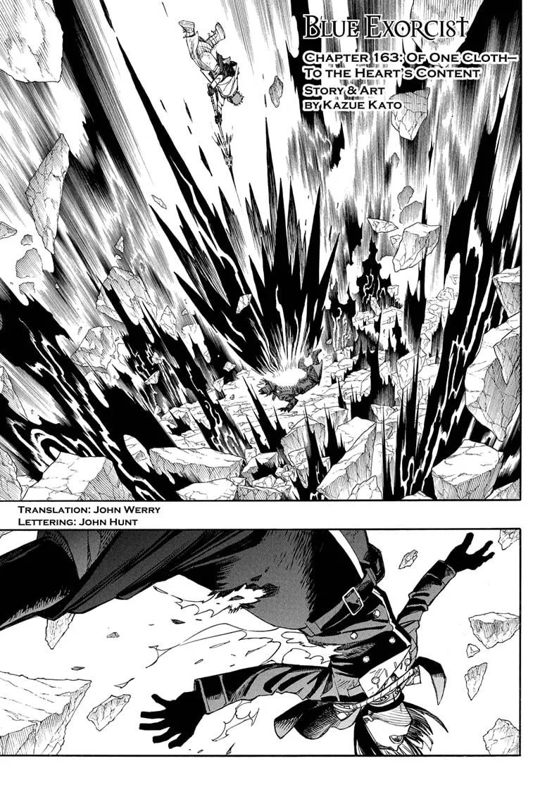 Blue Exorcist, chapter 163, page 1