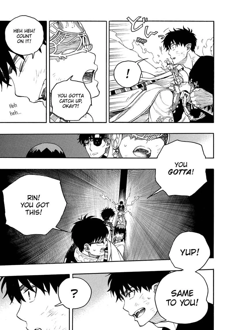 Blue Exorcist, chapter 164, page 33