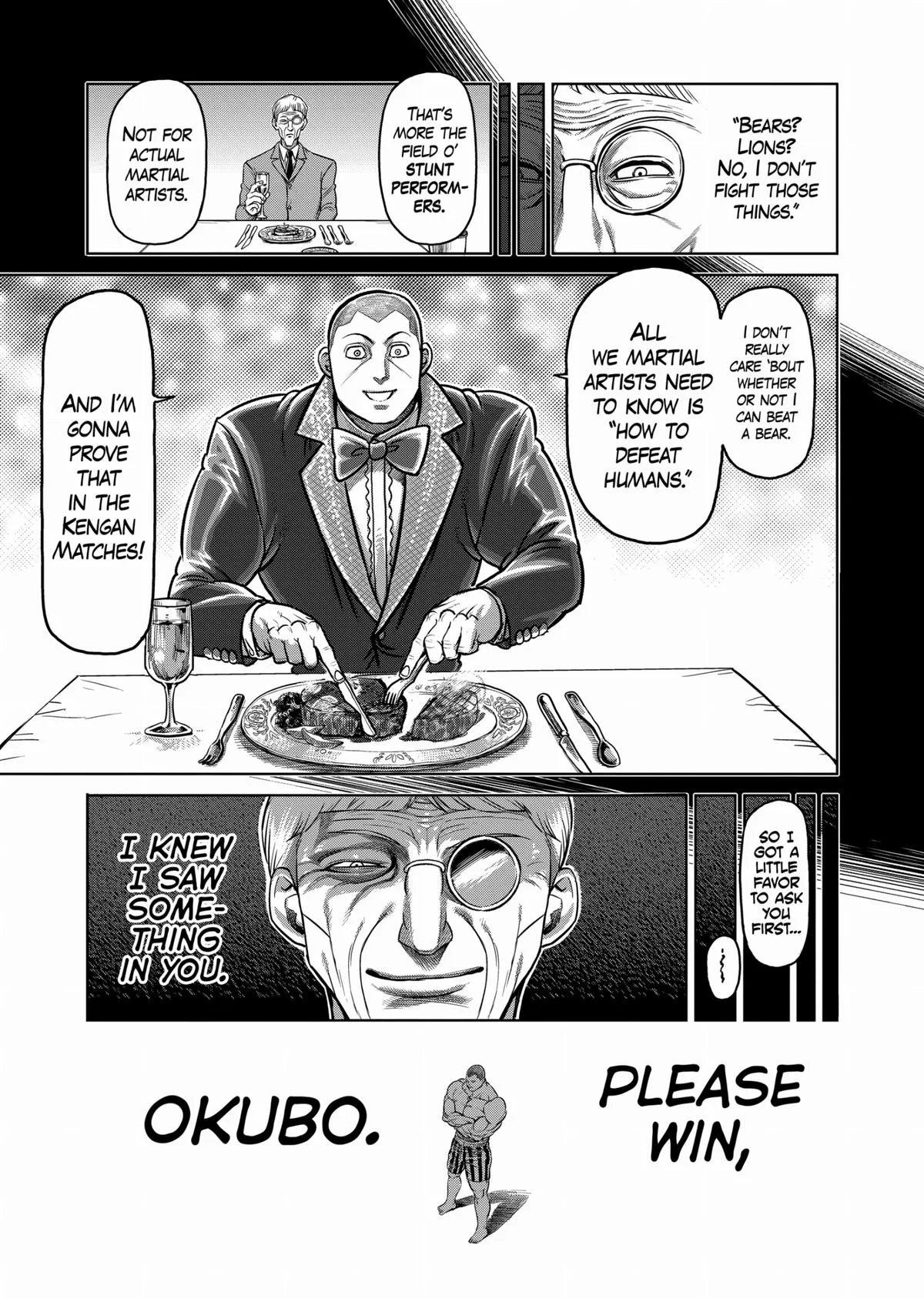 Kengan Ashura, chapter 114, page 17