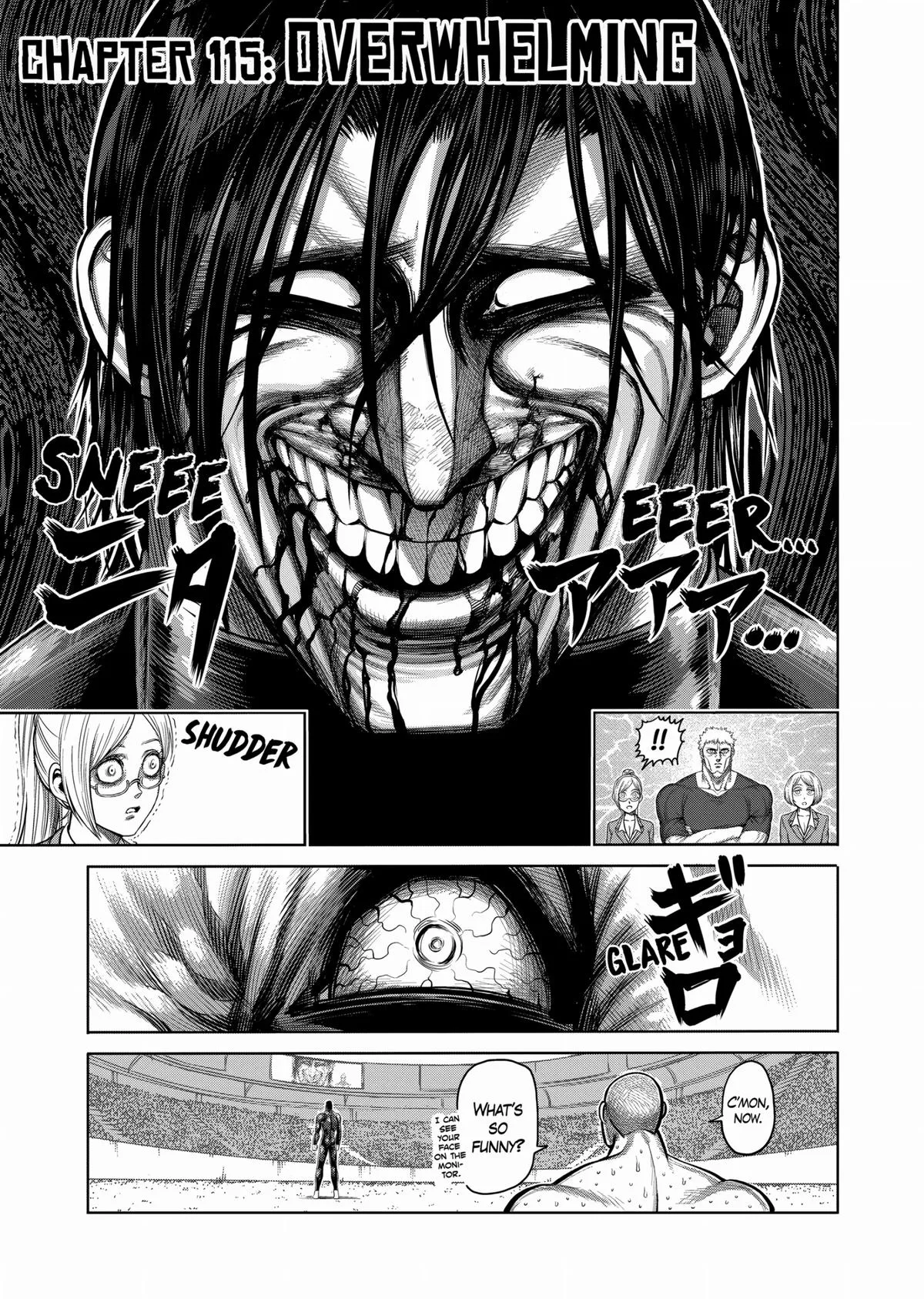 Kengan Ashura, chapter 115, page 1