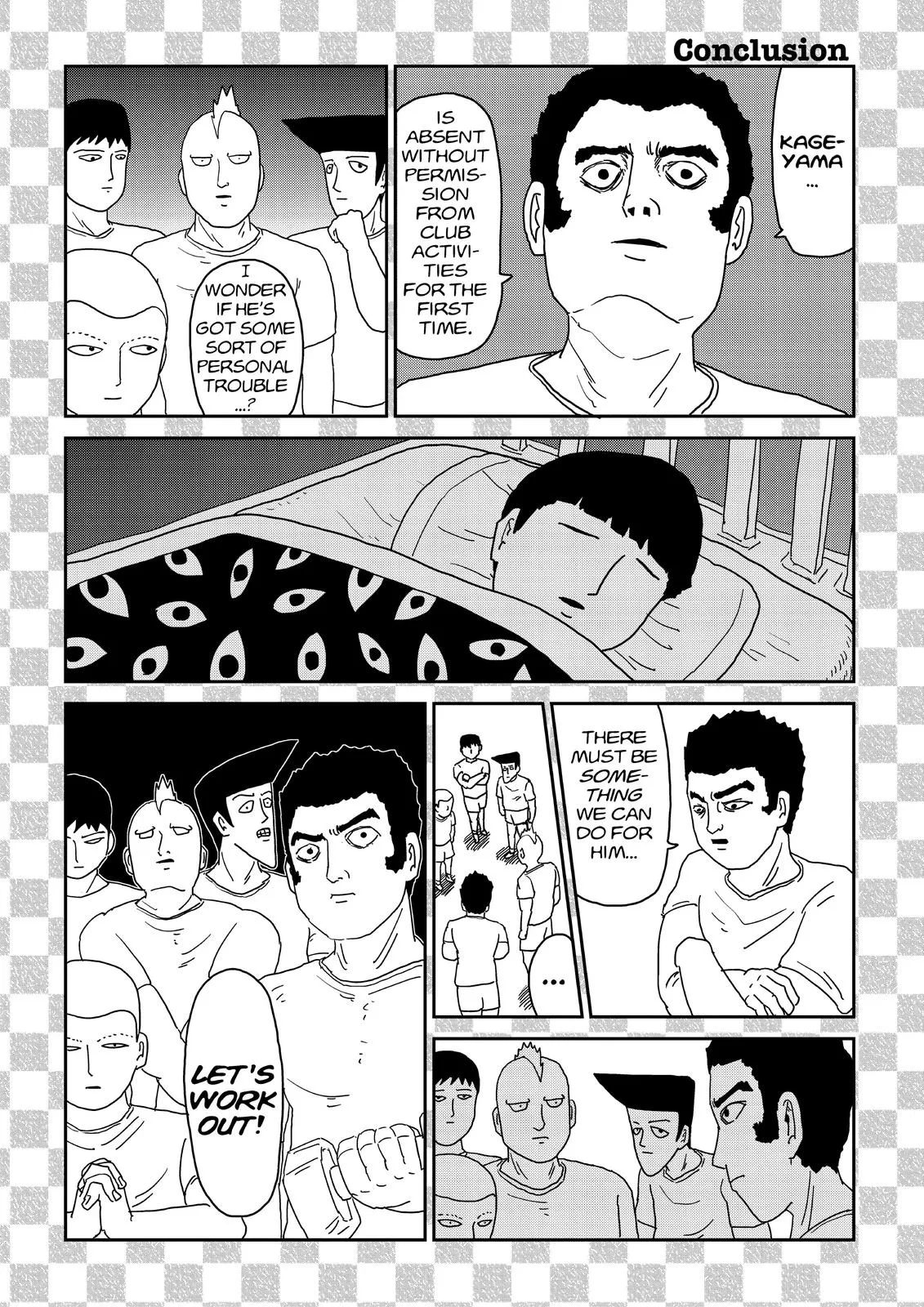 Mob Psycho 100, chapter 83.5, page 3