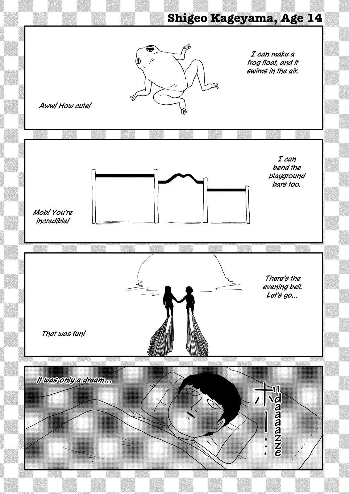 Mob Psycho 100, chapter 83.5, page 8