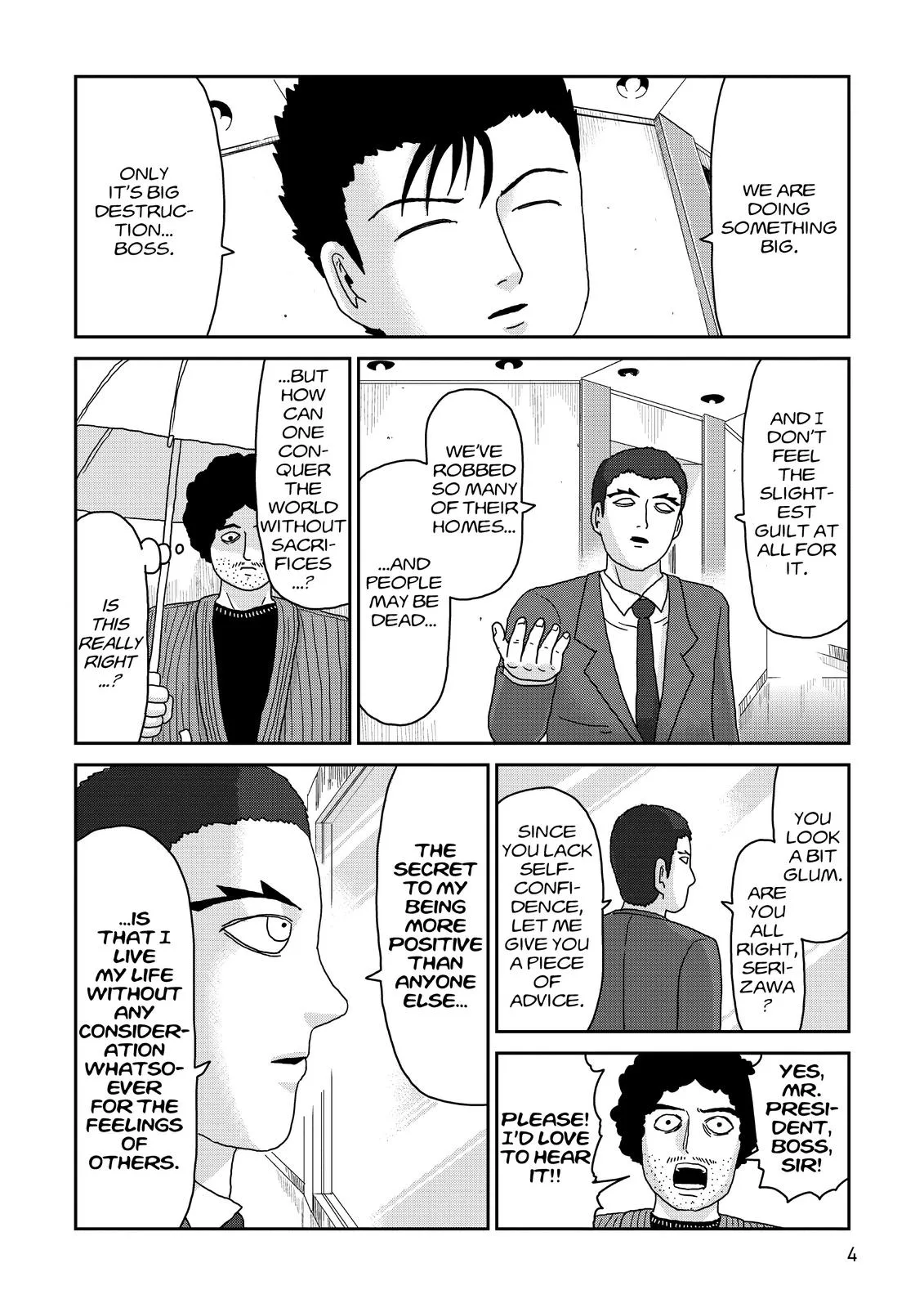 Mob Psycho 100, chapter 84, page 5
