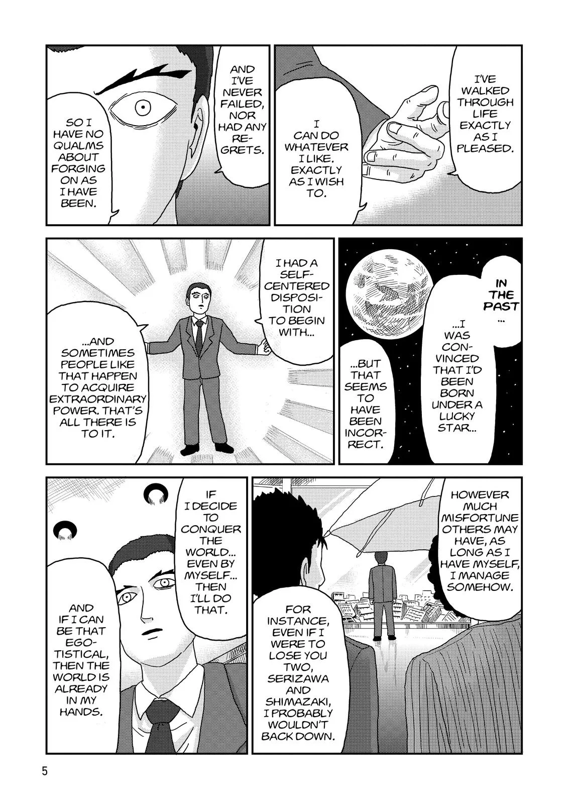 Mob Psycho 100, chapter 84, page 6