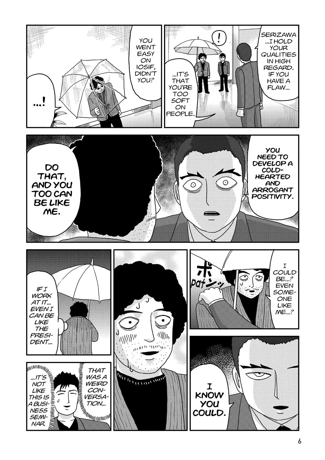 Mob Psycho 100, chapter 84, page 7