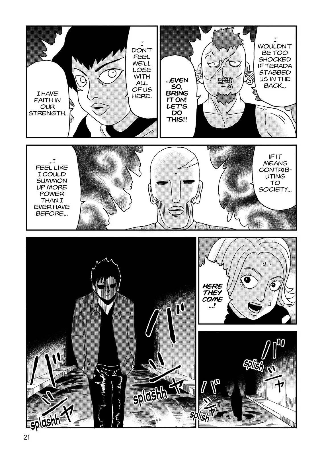 Mob Psycho 100, chapter 84, page 22