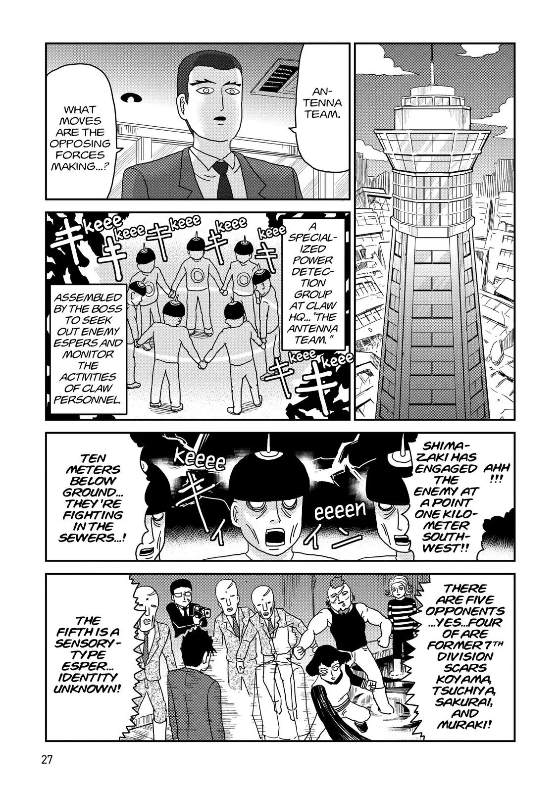 Mob Psycho 100, chapter 84, page 28