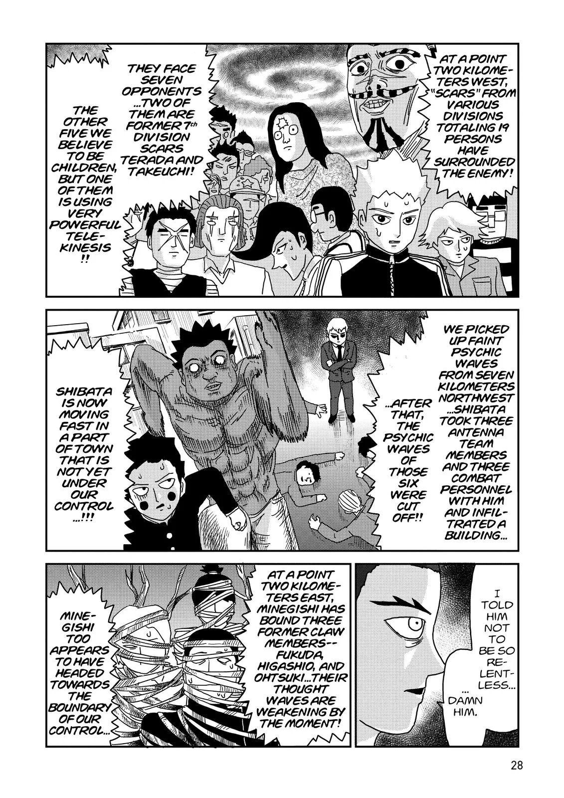 Mob Psycho 100, chapter 84, page 29
