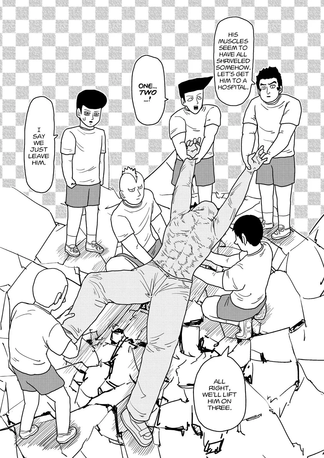 Mob Psycho 100, chapter 85, page 36