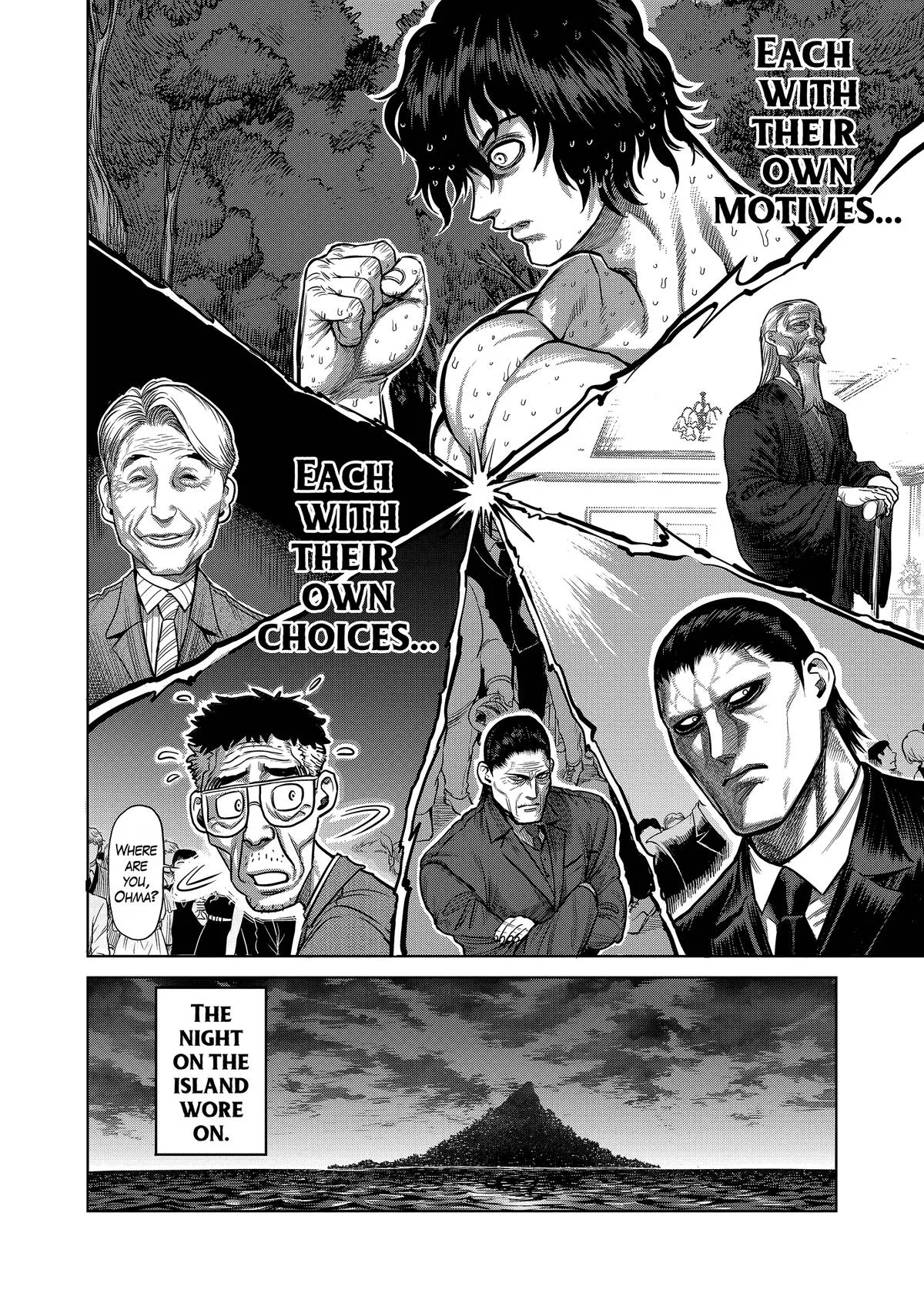Kengan Ashura, chapter 117, page 34