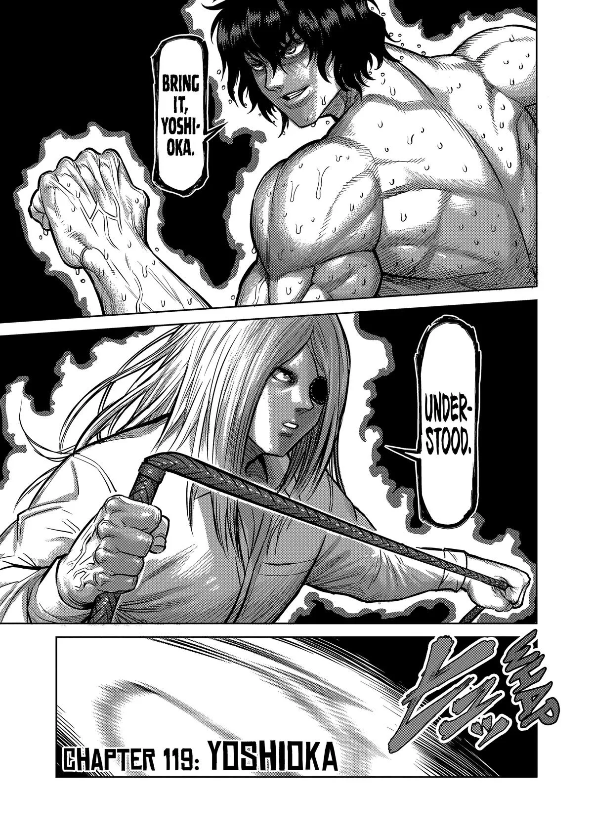 Kengan Ashura, chapter 119, page 1