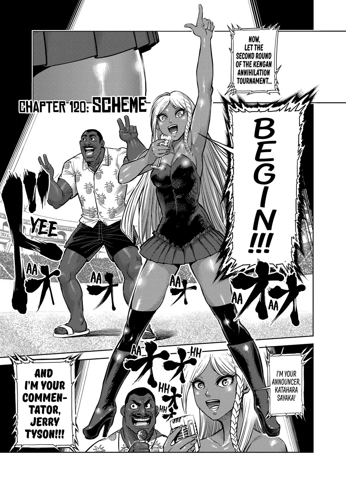Kengan Ashura, chapter 120, page 1