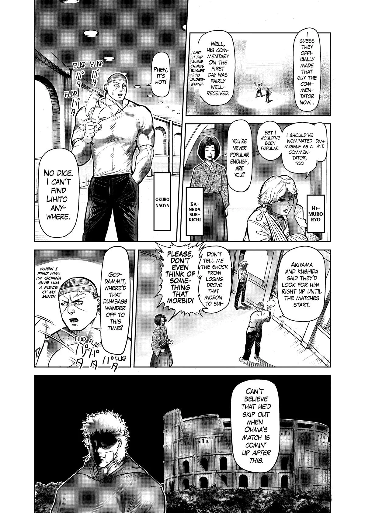 Kengan Ashura, chapter 120, page 2