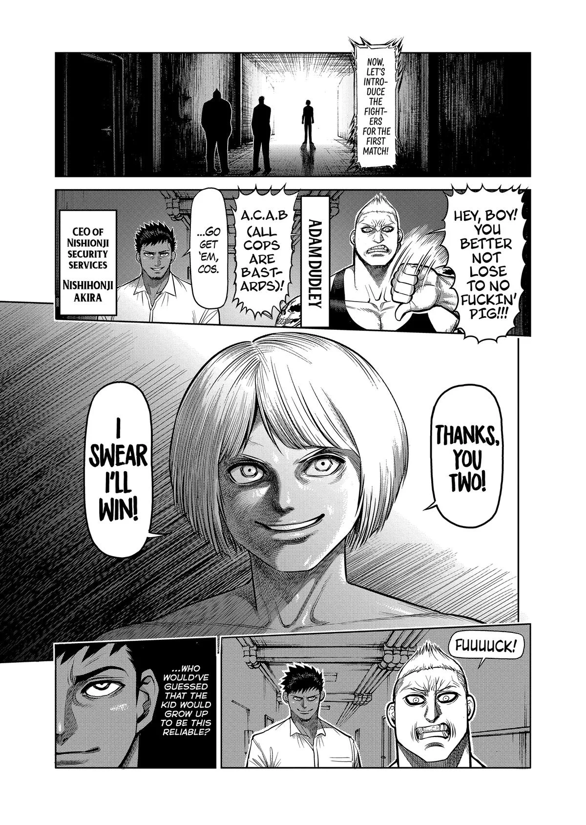 Kengan Ashura, chapter 120, page 3