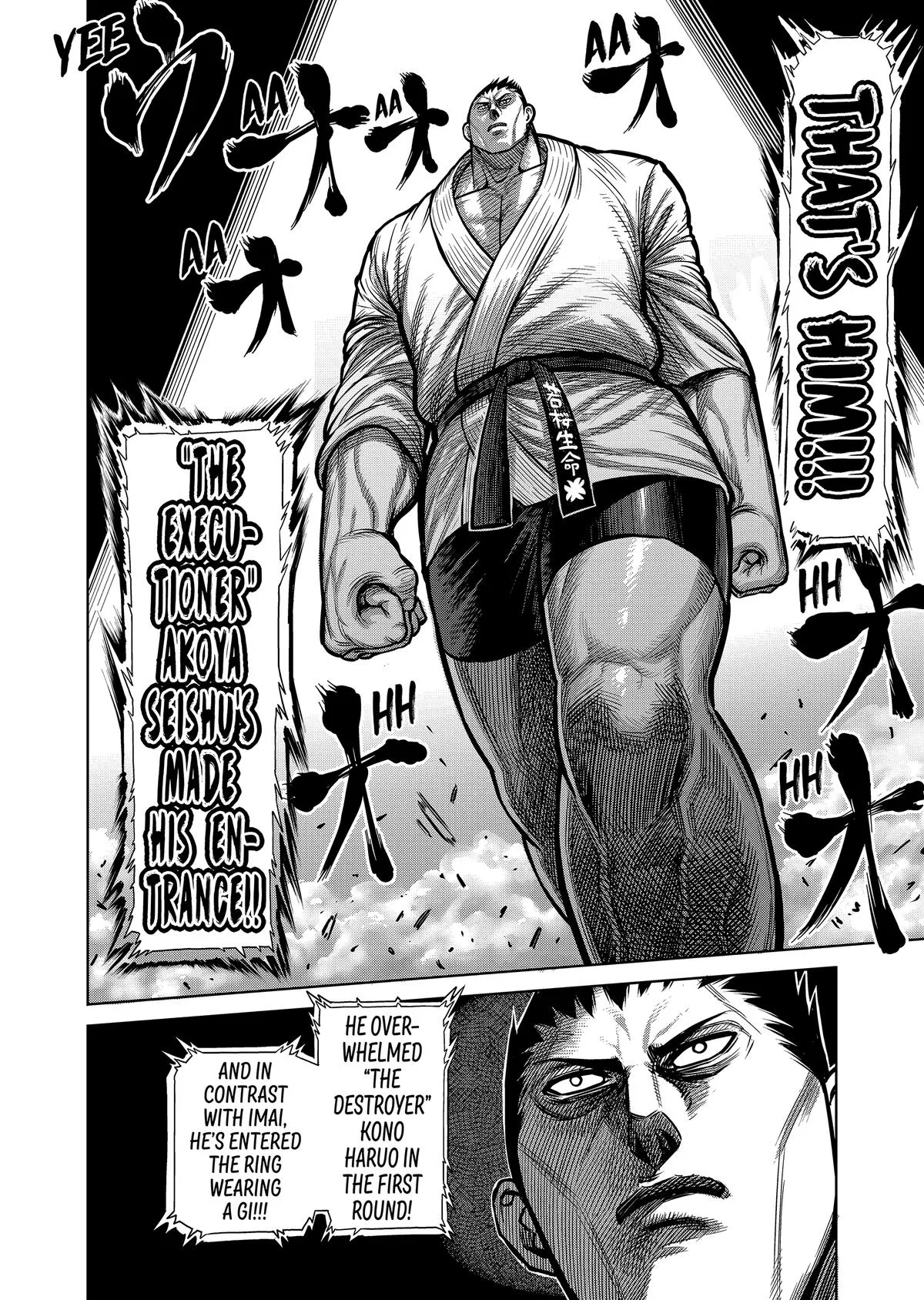 Kengan Ashura, chapter 120, page 8