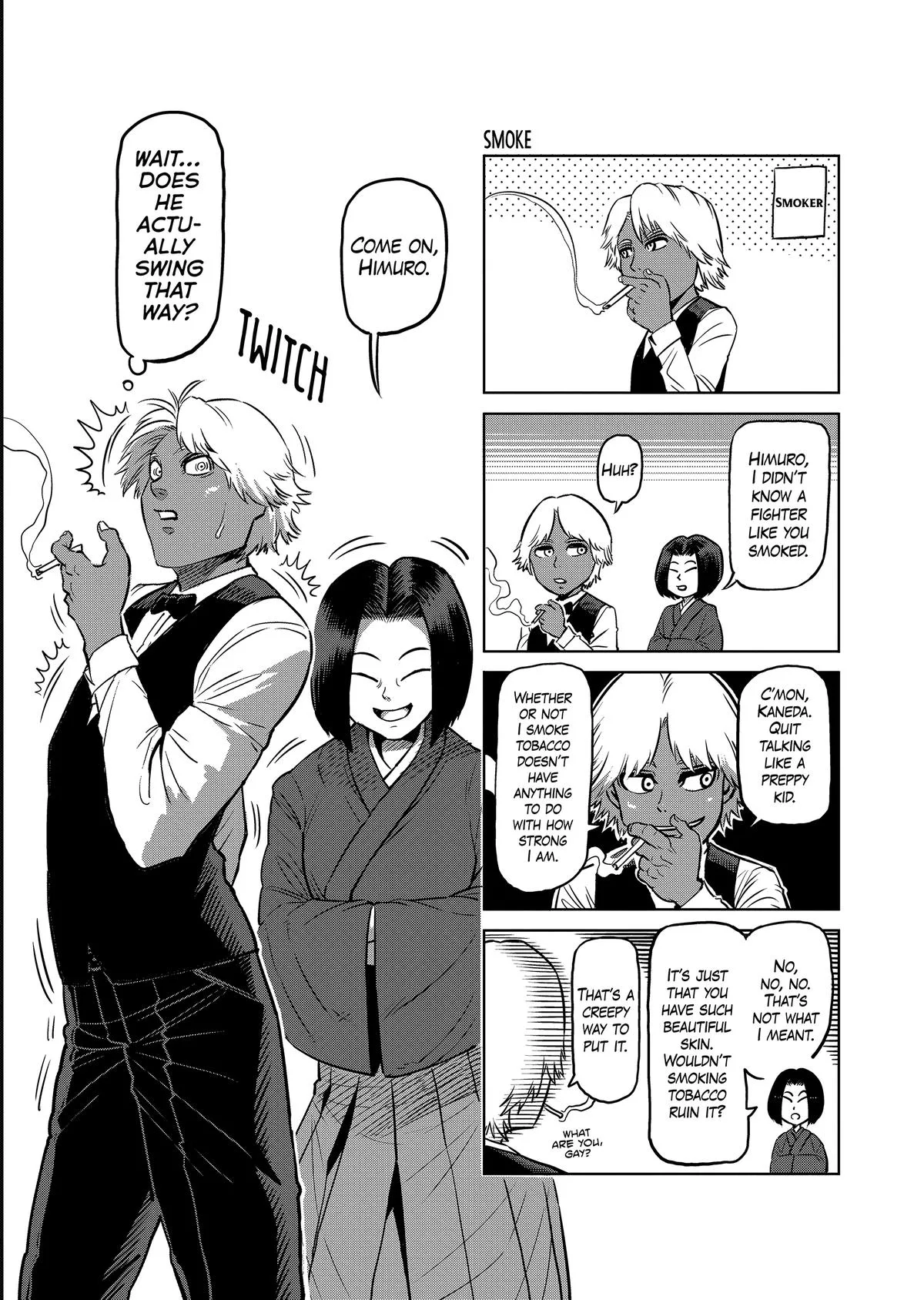 Kengan Ashura, chapter 120, page 18