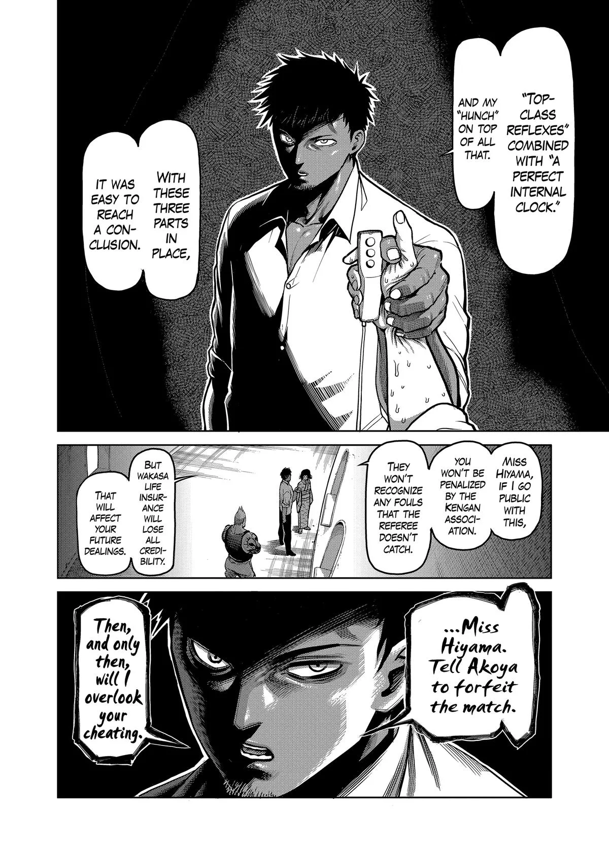Kengan Ashura, chapter 122, page 18