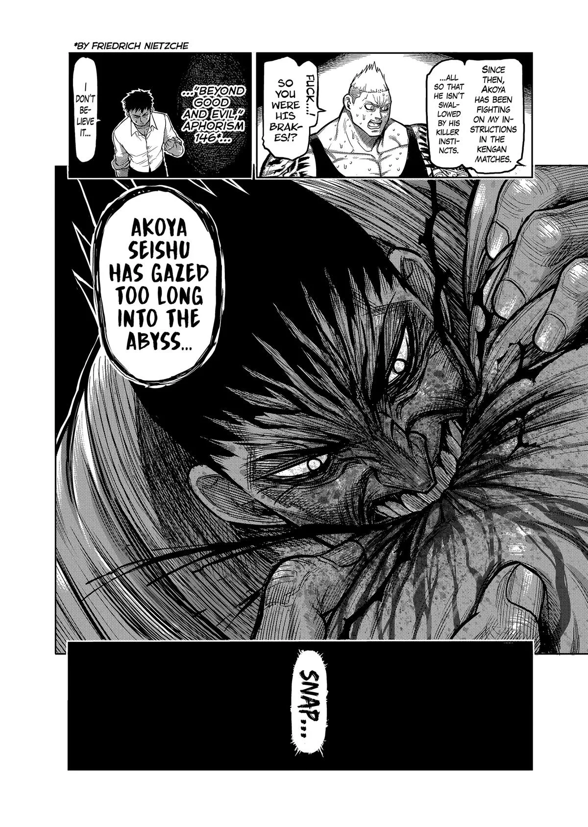 Kengan Ashura, chapter 123, page 14