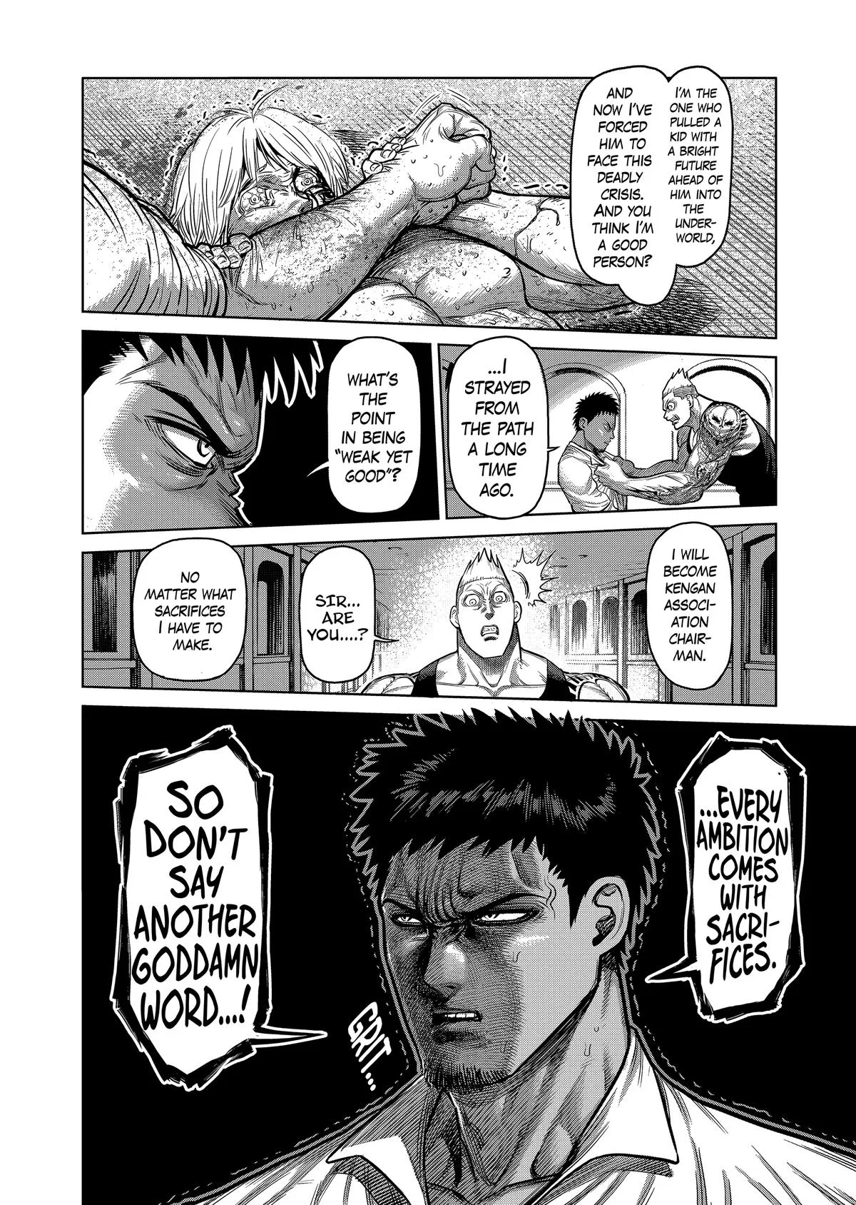 Kengan Ashura, chapter 124, page 14