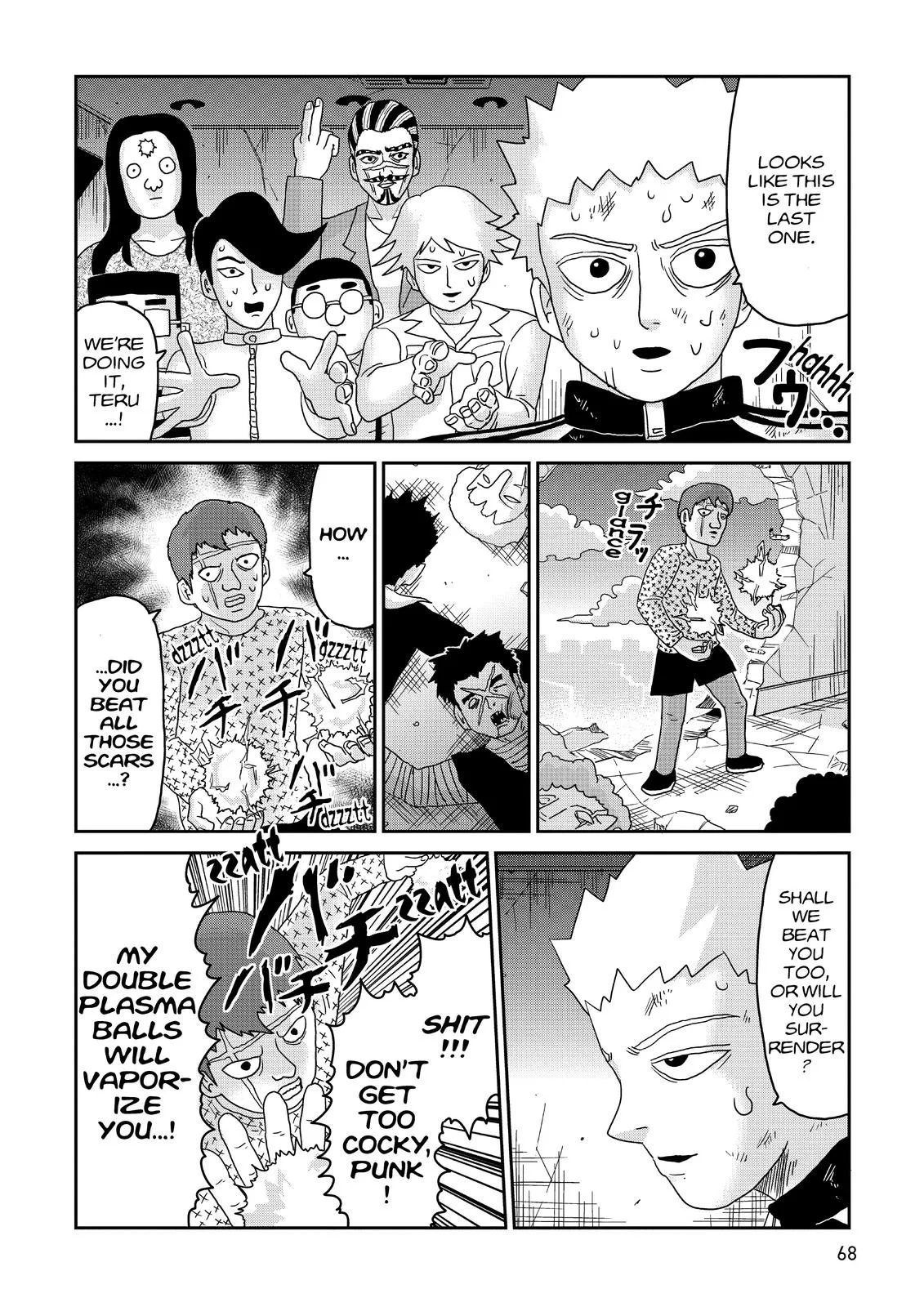 Mob Psycho 100, chapter 86, page 2