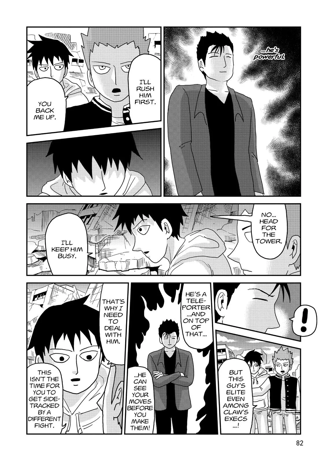 Mob Psycho 100, chapter 86, page 16