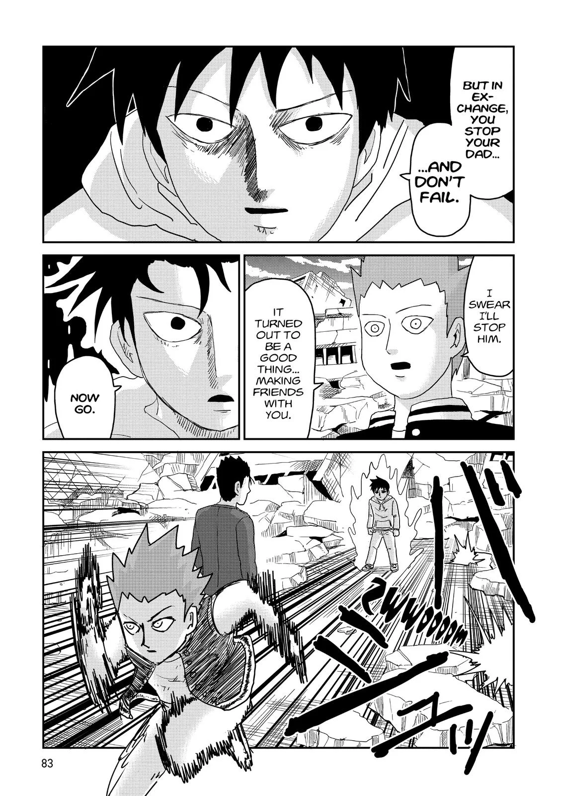 Mob Psycho 100, chapter 86, page 17
