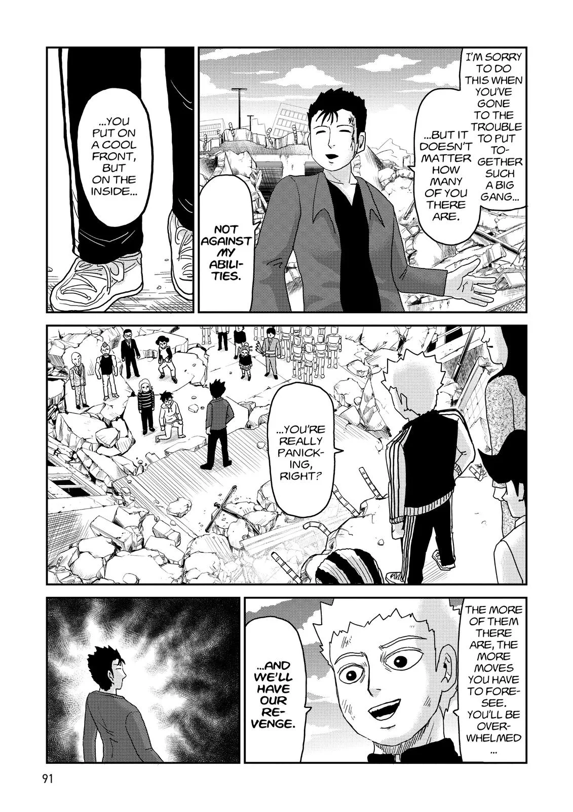 Mob Psycho 100, chapter 86, page 25
