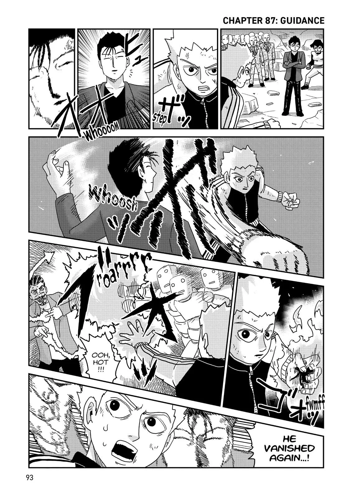 Mob Psycho 100, chapter 87, page 1