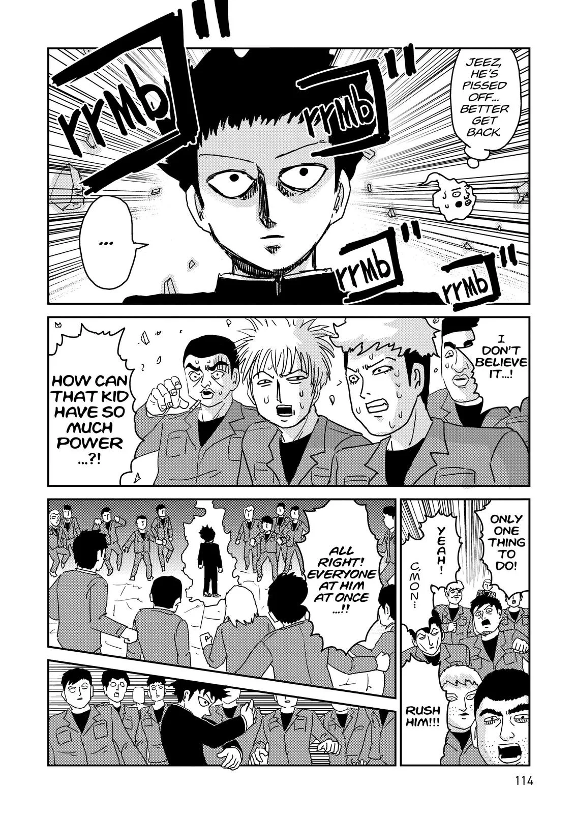 Mob Psycho 100, chapter 87, page 22