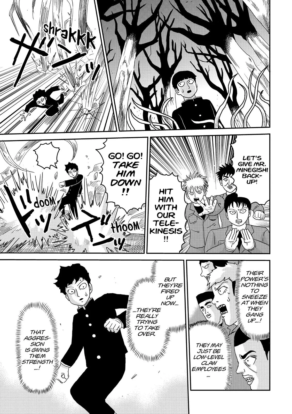 Mob Psycho 100, chapter 87, page 29