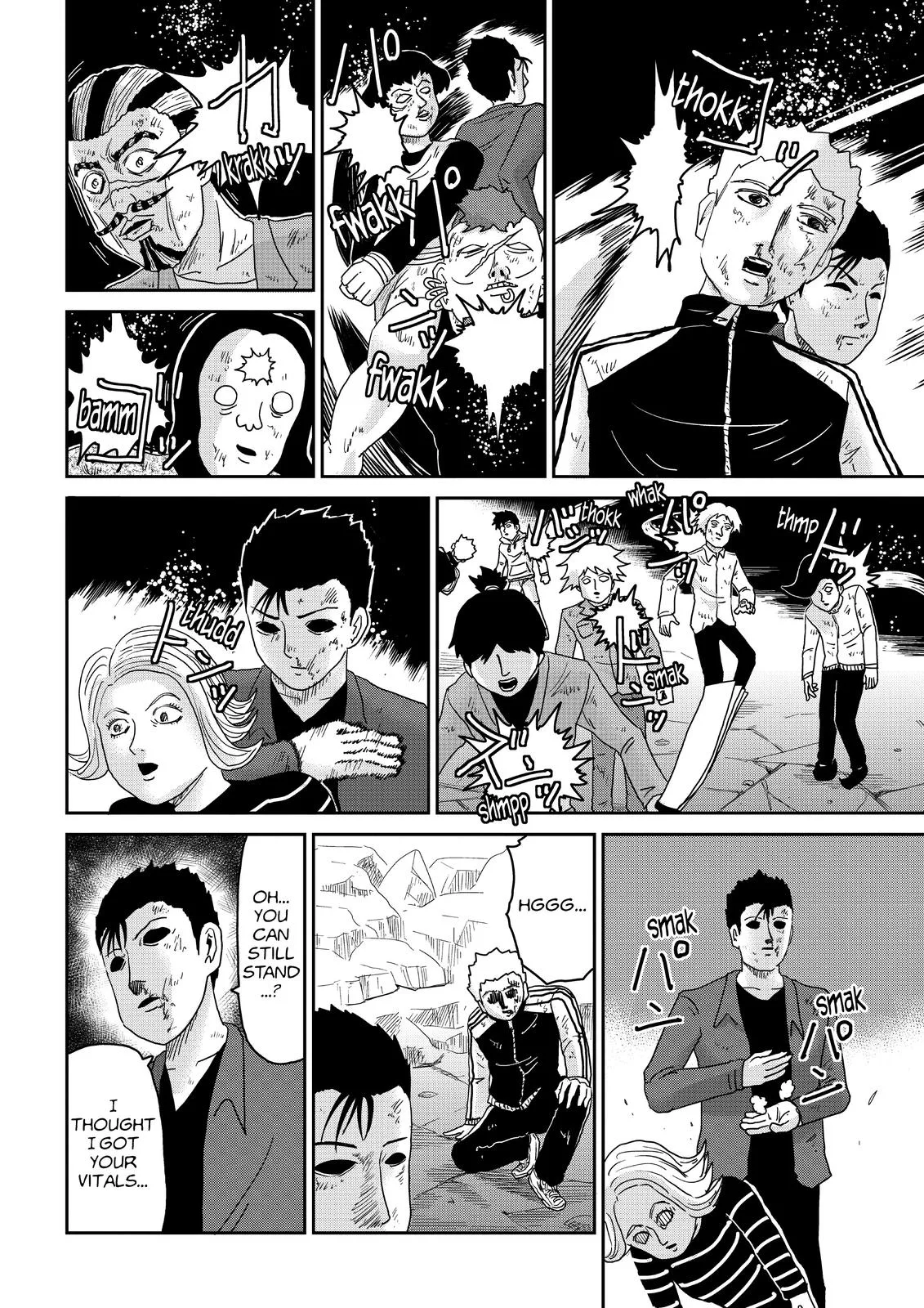 Mob Psycho 100, chapter 88, page 35